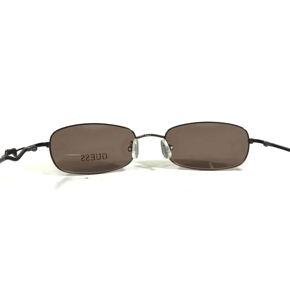 Guess Sunglasses GU6124 BRN-1 Brown Rectangular Frames with Brown Lenses